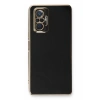 Xiaomi Redmi Note 10 Pro Kılıf Volet Silikon - Siyah
