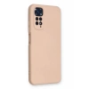 Xiaomi Redmi Note 11 Kılıf Nano içi Kadife Silikon - Pudra