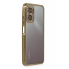 Xiaomi Redmi Note 11E Kılıf Lensli Silikon - Gold