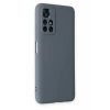 Xiaomi Redmi Note 11T Kılıf Nano içi Kadife Silikon - Gri