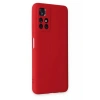 Xiaomi Redmi Note 11T Kılıf Nano içi Kadife Silikon - Kırmızı