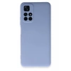 Xiaomi Redmi Note 11T Kılıf Nano içi Kadife Silikon - Lila