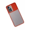 Xiaomi Redmi Note 11T Kılıf Palm Buzlu Kamera Sürgülü Silikon - Kırmızı