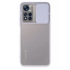 Xiaomi Redmi Note 11T Kılıf Palm Buzlu Kamera Sürgülü Silikon - Lila