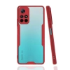 Xiaomi Redmi Note 11T Kılıf Platin Silikon - Kırmızı