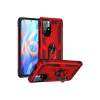 Xiaomi Redmi Note 11T Kılıf Sofya Yüzüklü Silikon Kapak - Kırmızı