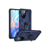 Xiaomi Redmi Note 11T Kılıf Sofya Yüzüklü Silikon Kapak - Lacivert