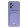 Xiaomi Redmi Note 12 4G Kılıf Kelvin Kartvizitli Silikon - Lila