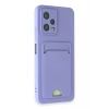 Xiaomi Redmi Note 12 4G Kılıf Kelvin Kartvizitli Silikon - Lila