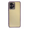Xiaomi Redmi Note 12 4G Kılıf Lensli Silikon - Mor