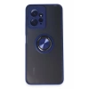 Xiaomi Redmi Note 12 4G Kılıf Montreal Yüzüklü Silikon Kapak - Lacivert