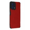 Xiaomi Redmi Note 12 5G Kılıf Loop Deri Silikon - Kırmızı