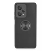 Xiaomi Redmi Note 12 5G Kılıf Montreal Yüzüklü Silikon Kapak - Siyah