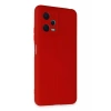 Xiaomi Redmi Note 12 5G Kılıf Nano içi Kadife Silikon - Kırmızı