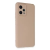 Xiaomi Redmi Note 12 5G Kılıf Nano içi Kadife Silikon - Pudra