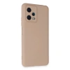 Xiaomi Redmi Note 12 5G Kılıf Nano içi Kadife Silikon - Pudra