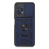 Xiaomi Redmi Note 12 5G Kılıf Pars Lens Yüzüklü Silikon - Lacivert