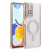 Xiaomi Redmi Note 12 Pro 4G Joke Simli Magneticsafe Kılıf - Gold