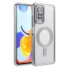 Xiaomi Redmi Note 12 Pro 4G Joke Simli Magneticsafe Kılıf - Gümüş