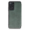 Xiaomi Redmi Note 12 Pro 4G Kılıf Flip Cover - Koyu Yeşil