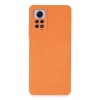 Xiaomi Redmi Note 12 Pro 4G Kılıf Nano içi Kadife Silikon - Turuncu