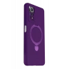 Xiaomi Redmi Note 12 Pro 4G Regal Magsafe Standlı Kapak - Derin Mor
