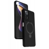 Xiaomi Redmi Note 12 Pro 4G Regal Magsafe Standlı Kapak - Siyah
