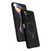 Xiaomi Redmi Note 12 Pro 4G Regal Magsafe Standlı Kapak - Siyah