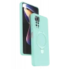 Xiaomi Redmi Note 12 Pro 4G Regal Magsafe Standlı Kapak - Su Yeşili