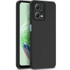 Xiaomi Redmi Note 12 Pro 5G Kılıf Nano içi Kadife Silikon - Siyah