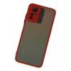 Xiaomi Redmi Note 12S Kılıf Montreal Silikon Kapak - Kırmızı