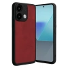 Xiaomi Redmi Note 13 4G Kılıf Aras Deri Kapak - Kırmızı