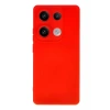 Xiaomi Redmi Note 13 4G Kılıf Nano içi Kadife Silikon - Kırmızı