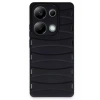 Xiaomi Redmi Note 13 Pro 4G Kılıf Bibercas Silikon Kapak - Siyah
