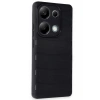 Xiaomi Redmi Note 13 Pro 4G Kılıf Bibercas Silikon Kapak - Siyah