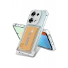 Xiaomi Redmi Note 13 Pro 4G Kılıf Kart Şeffaf Silikon - Şeffaf