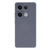 Xiaomi Redmi Note 13 Pro 4G Kılıf Nano içi Kadife Silikon - Gri