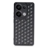 Xiaomi Redmi Note 13 Pro 4G Kılıf Petek Silikon Kapak - Siyah