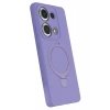 Xiaomi Redmi Note 13 Pro 4G Regal Magsafe Standlı Kapak - Lila