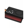 Xiaomi Redmi Note 13 Pro 4G Regal Magsafe Standlı Kapak - Siyah