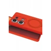 Xiaomi Redmi Note 13 Pro 4G Regal Magsafe Standlı Kapak - Turuncu