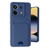 Xiaomi Redmi Note 13 Pro 5G Kılıf Kelvin Kartvizitli Silikon - Lacivert