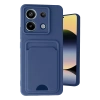 Xiaomi Redmi Note 13 Pro 5G Kılıf Kelvin Kartvizitli Silikon - Lacivert