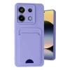 Xiaomi Redmi Note 13 Pro 5G Kılıf Kelvin Kartvizitli Silikon - Lila