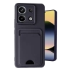 Xiaomi Redmi Note 13 Pro 5G Kılıf Kelvin Kartvizitli Silikon - Siyah