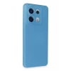 Xiaomi Redmi Note 13 Pro 5G Kılıf Nano içi Kadife Silikon - Mavi