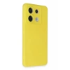 Xiaomi Redmi Note 13 Pro 5G Kılıf Nano içi Kadife Silikon - Sarı