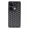 Xiaomi Redmi Note 13 Pro 5G Kılıf Petek Silikon Kapak - Siyah