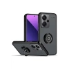 Xiaomi Redmi Note 13 Pro Plus Kılıf Montreal Yüzüklü Silikon Kapak - Siyah