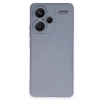 Xiaomi Redmi Note 13 Pro Plus Kılıf Nano içi Kadife Silikon - Gri